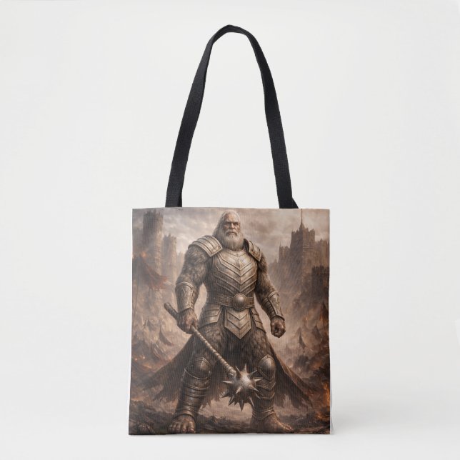 Dwarves at War Tote Bag (Front)