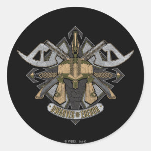 Dwarves Of Erebor Classic Round Sticker