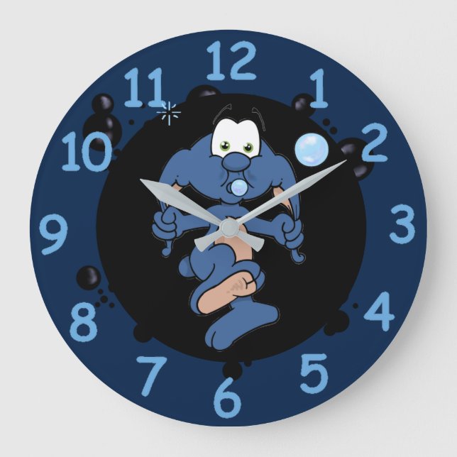 Dweeblinks Round Clock (Front)