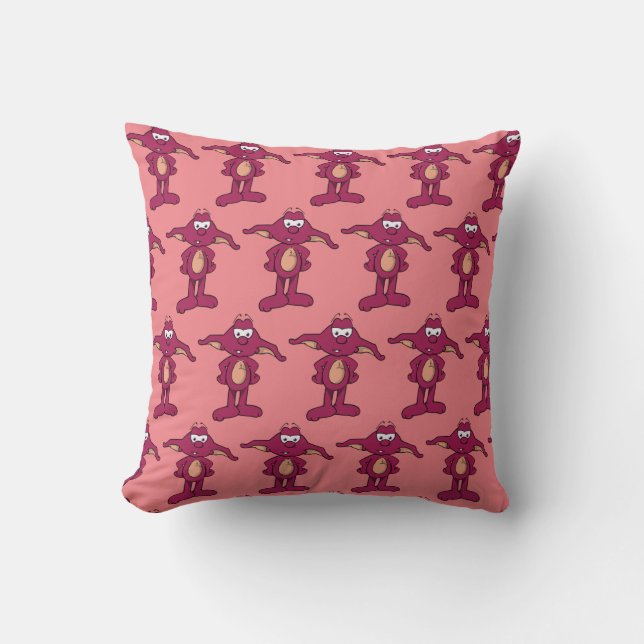 Dweeblinks Throw Pillow (Front)