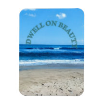 Dwell on beauty beach scene