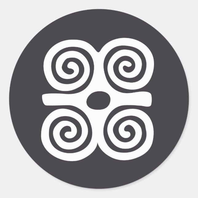 Dwennimmen Classic Round Sticker (Front)