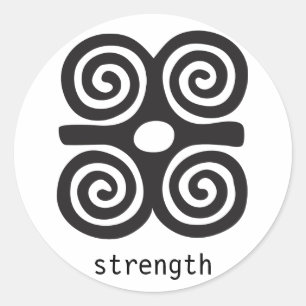 Dwennimmen Greeting Card Classic Round Sticker