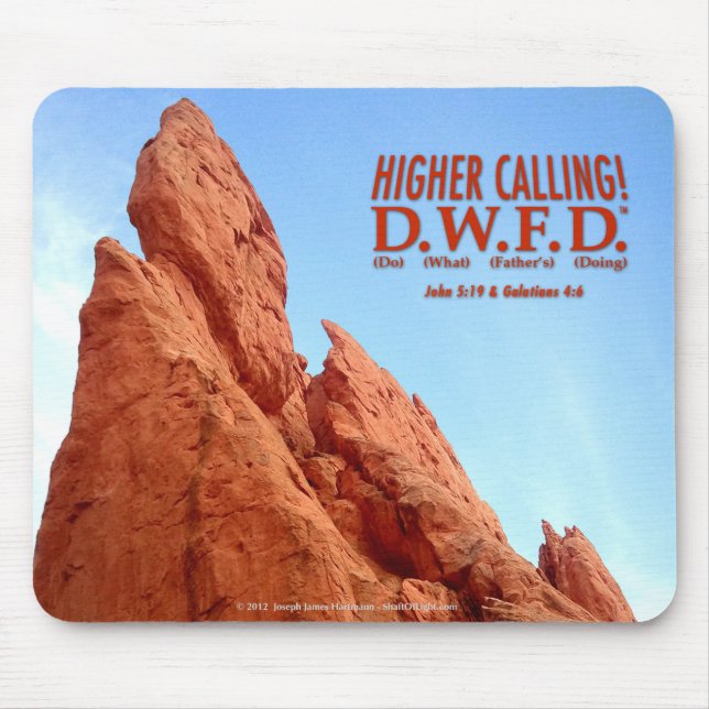 DWFD - Do What Father's Doing Mousepad (Front)