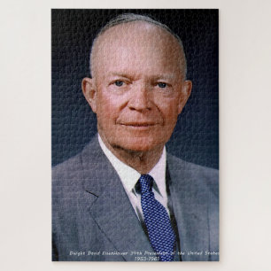 Dwight D. Eisenhower 34th President Jigsaw Puzzle