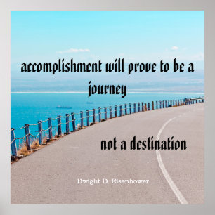 Dwight D. Eisenhower - accomplishment Poster