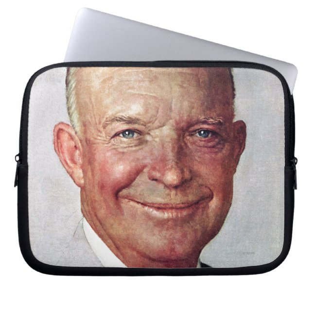Dwight D. Eisenhower Laptop Sleeve (Front)
