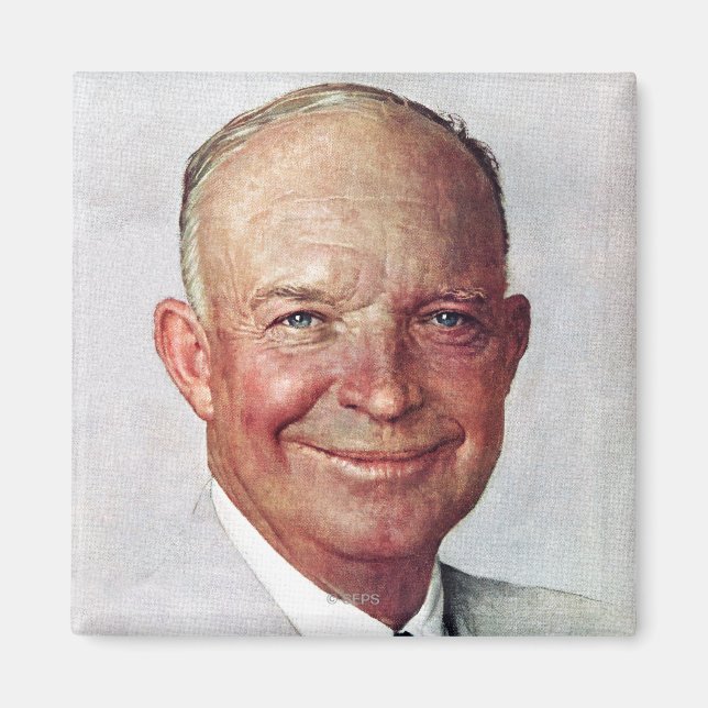 Dwight D. Eisenhower Magnet (Front)