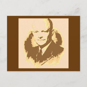 Dwight D Eisenhower Postcard