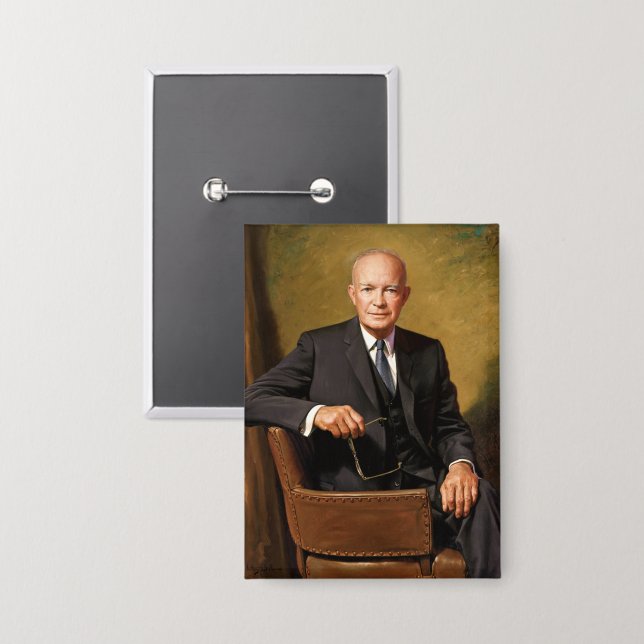 Dwight Eisenhower President White House Portrait   (Front/Back)