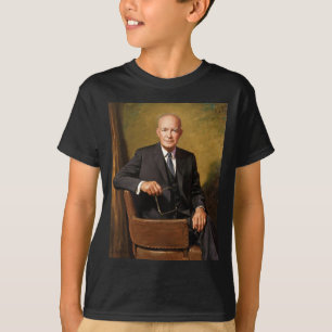 Dwight Eisenhower President White House Portrait   T-Shirt