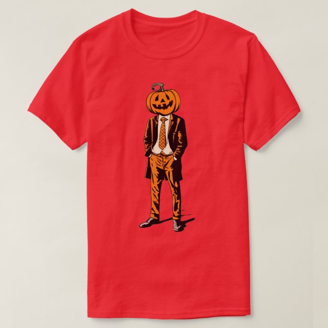 Dwight Pumpkin 3 T-Shirt (Design Front)