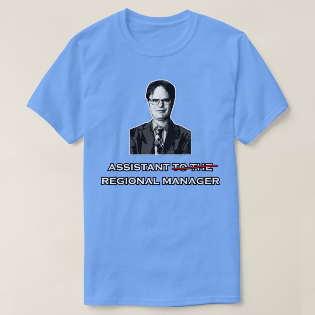 Dwight Regional Manager T-Shirt (Design Front)