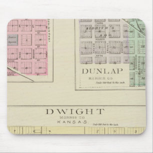 Dwight, Wilsey, Dunlap, Kansas Mouse Mat