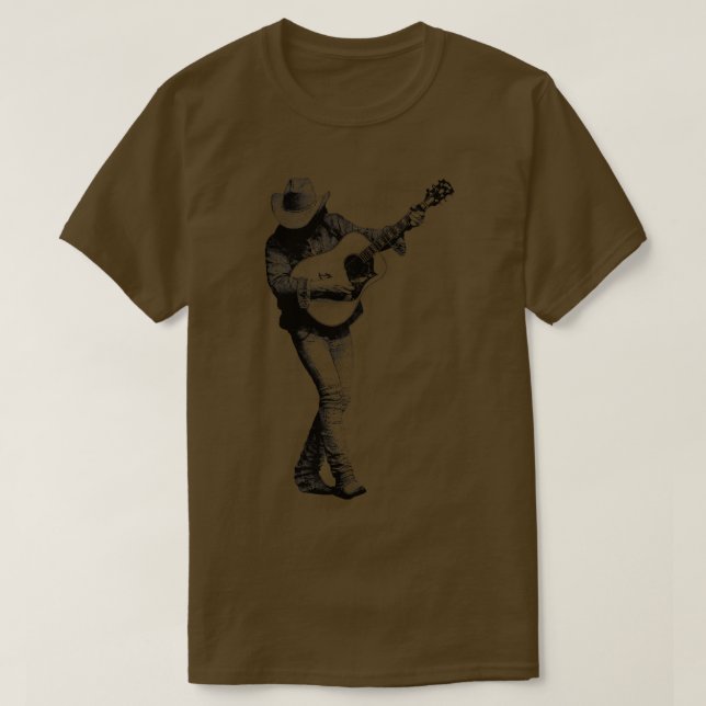 Dwight Yoakam Pillow T-Shirt (Design Front)