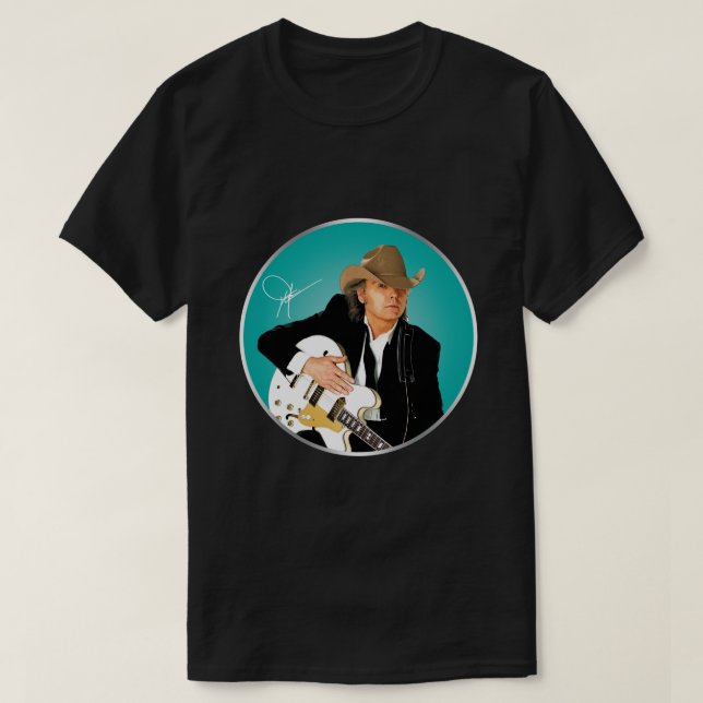 Dwight Yoakam Signature Gift For Fans.png T-Shirt (Design Front)