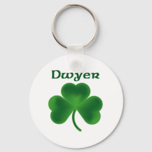 Dwyer Shamrock Key Ring