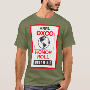 DXCC Honour Roll Ham Radio  - Black ARRL Hamradio T-Shirt