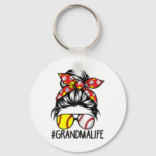 Dy Messy Bun Mothers Day Softll Sell Grandma Life Key Ring