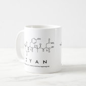Dyan peptide name mug (Front Left)
