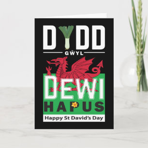 Dydd Gŵyl Dewi Hapus Happy St Davids Day 7 Card