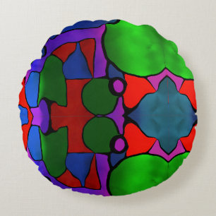 Dye Already Round Cushion