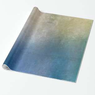 Dye Blue Gift Wrapping Paper