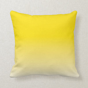 Dye fog Yellow Cushion