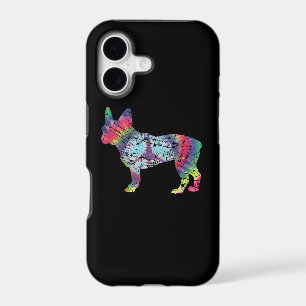 Dye French Bulldog Silhouette Gift For Dog Lover