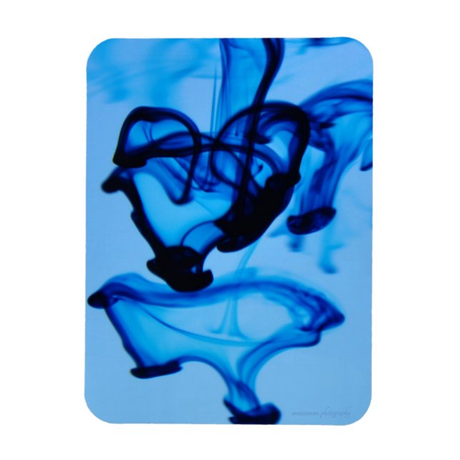 Dye Heart Magnet (Vertical)