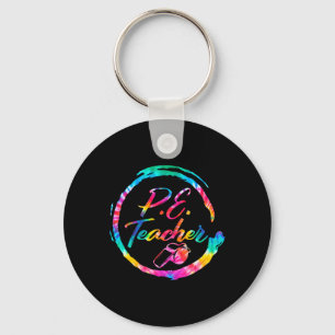 Dye Physical Education Teacher Pe Squad Back To Sc Key Ring