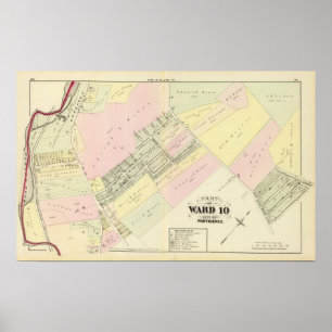 Dyerville Manufacturing Co Atlas Map Poster