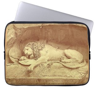 Dying Lion of Luzern - Löwendenkmal Laptop Sleeve