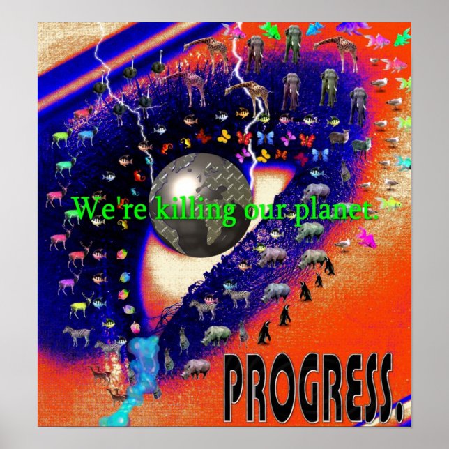 Dying Planet Poster (Front)