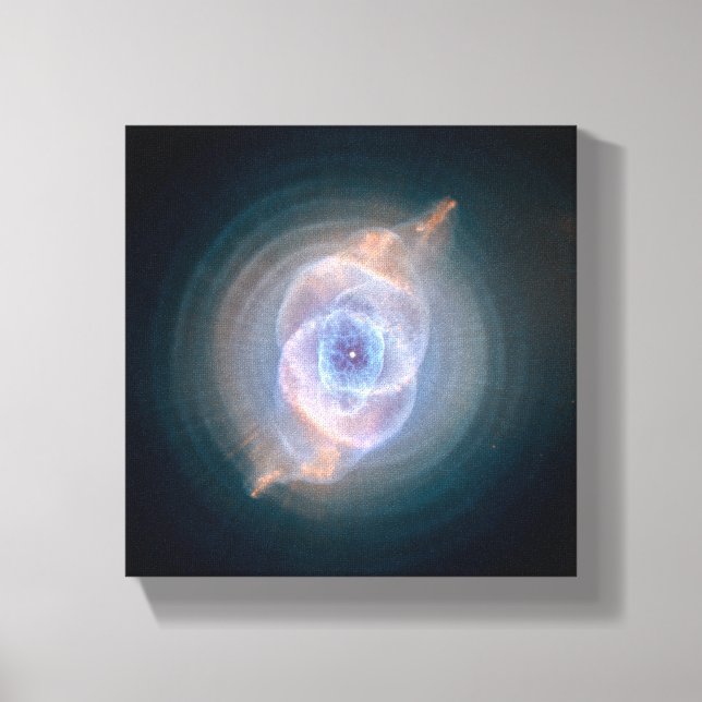 Dying Star: Cat's Eye Nebula Canvas Print (Front)