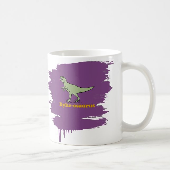 Dyke-osaurus Coffee Mug (Right)
