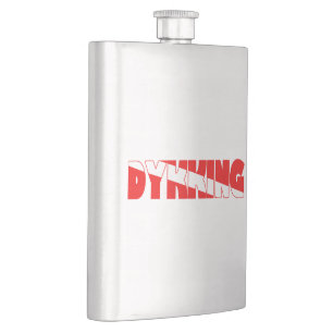 Dykking (Norwegian) Hip Flask