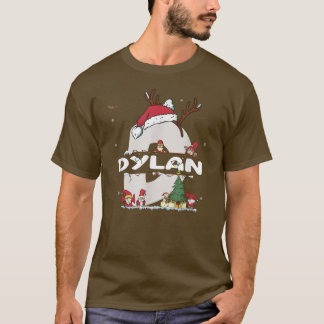 Dylan Christmas Shirt w Dylan Name for funny Xmas 
