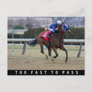 Dylan Davis - Too Fast To Pass Postcard