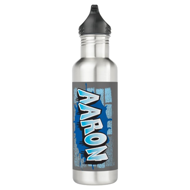 Dylan Graffiti Wall Your Name 710 Ml Water Bottle (Right)