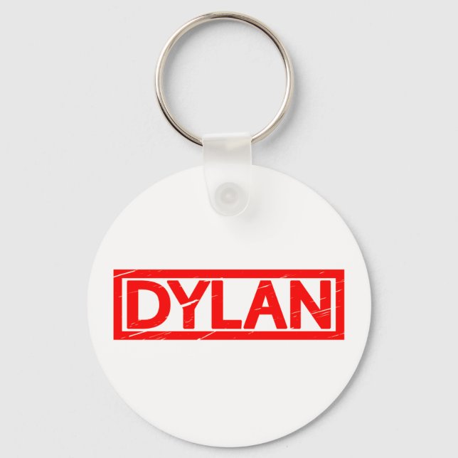 Dylan Stamp Key Ring (Front)