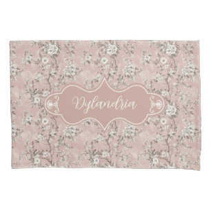 Dylandria Vintage Dusty Rose Pink Pillowcase