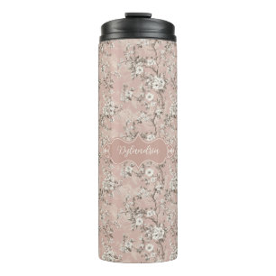 Dylandria Vintage Dusty Rose Pink Thermal Tumbler