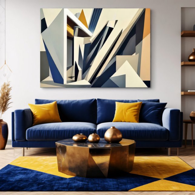 Dynamic Abstract Architecture Canvas Print (Creator Uploaded)