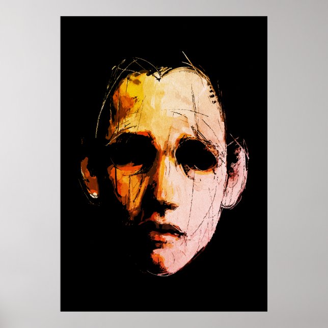 Dynamic Abstract Energy – Modern Expressive Poster (Front)