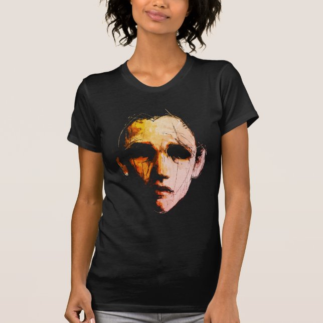 Dynamic Abstract Energy – Modern Expressive T-Shirt (Front)