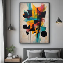 Dynamic Abstract Geometric Art