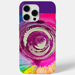 Dynamic Abstract Swirl iPhone 15 Pro Max Case