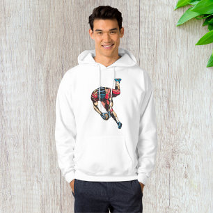 Dynamic American Football Player Touchdown  Hoodie