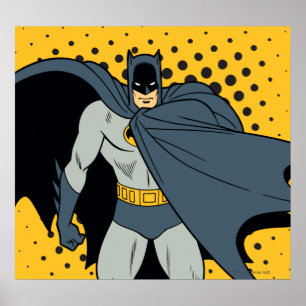 Dynamic Batman Cape Poster